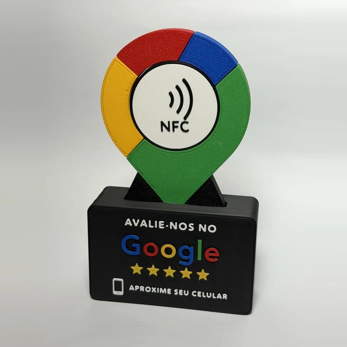 Placa NFC Google Pin de Localização