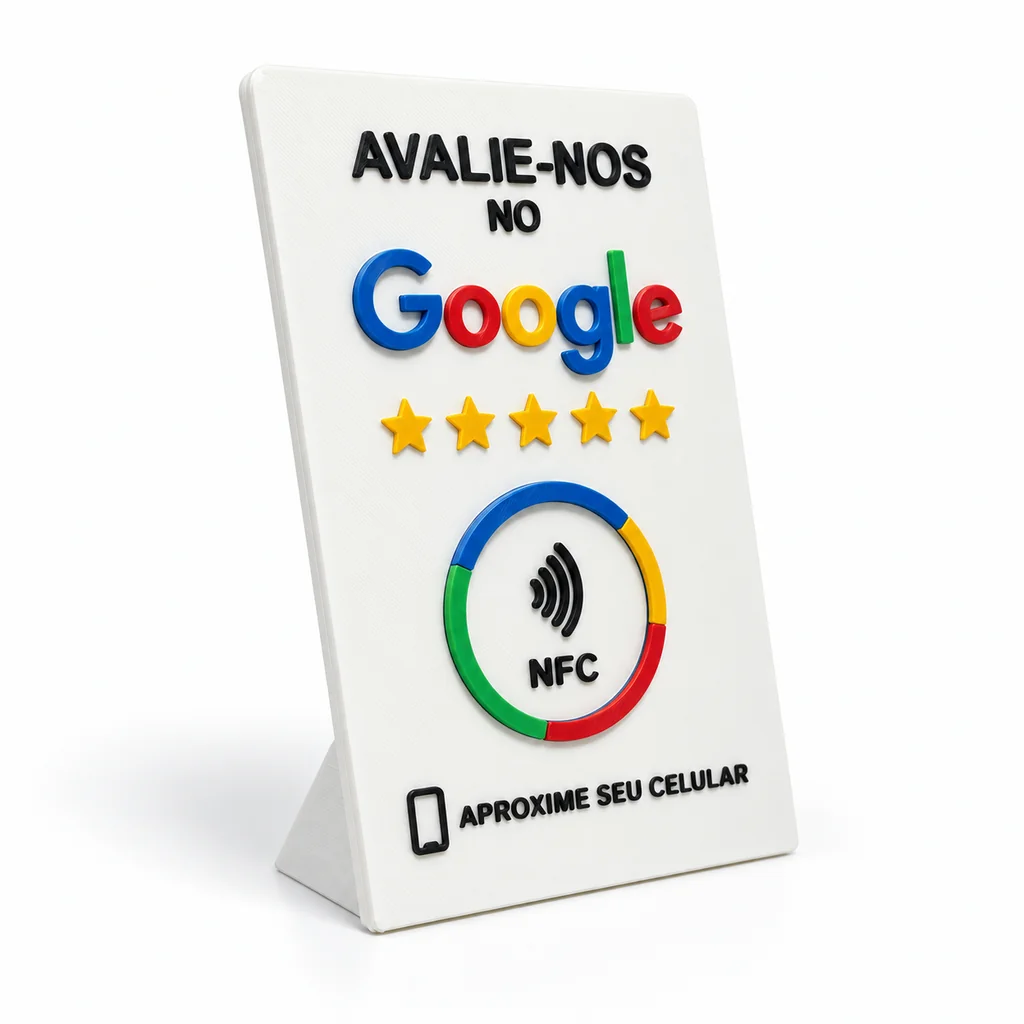 Placa NFC Google Classic v3 Branca